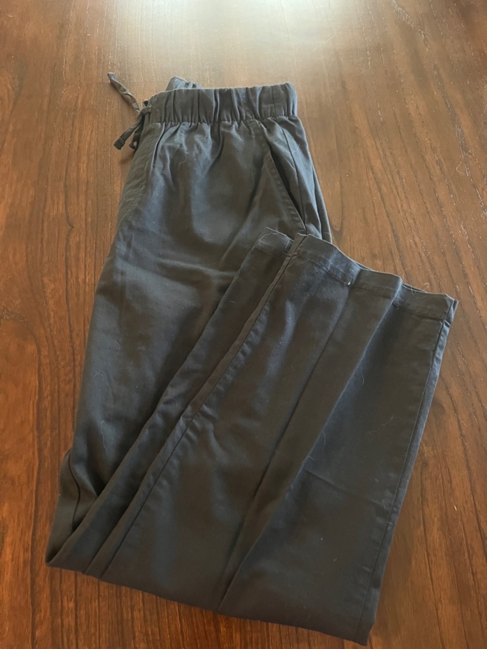 GAP Black Drawstring Easy Pants
